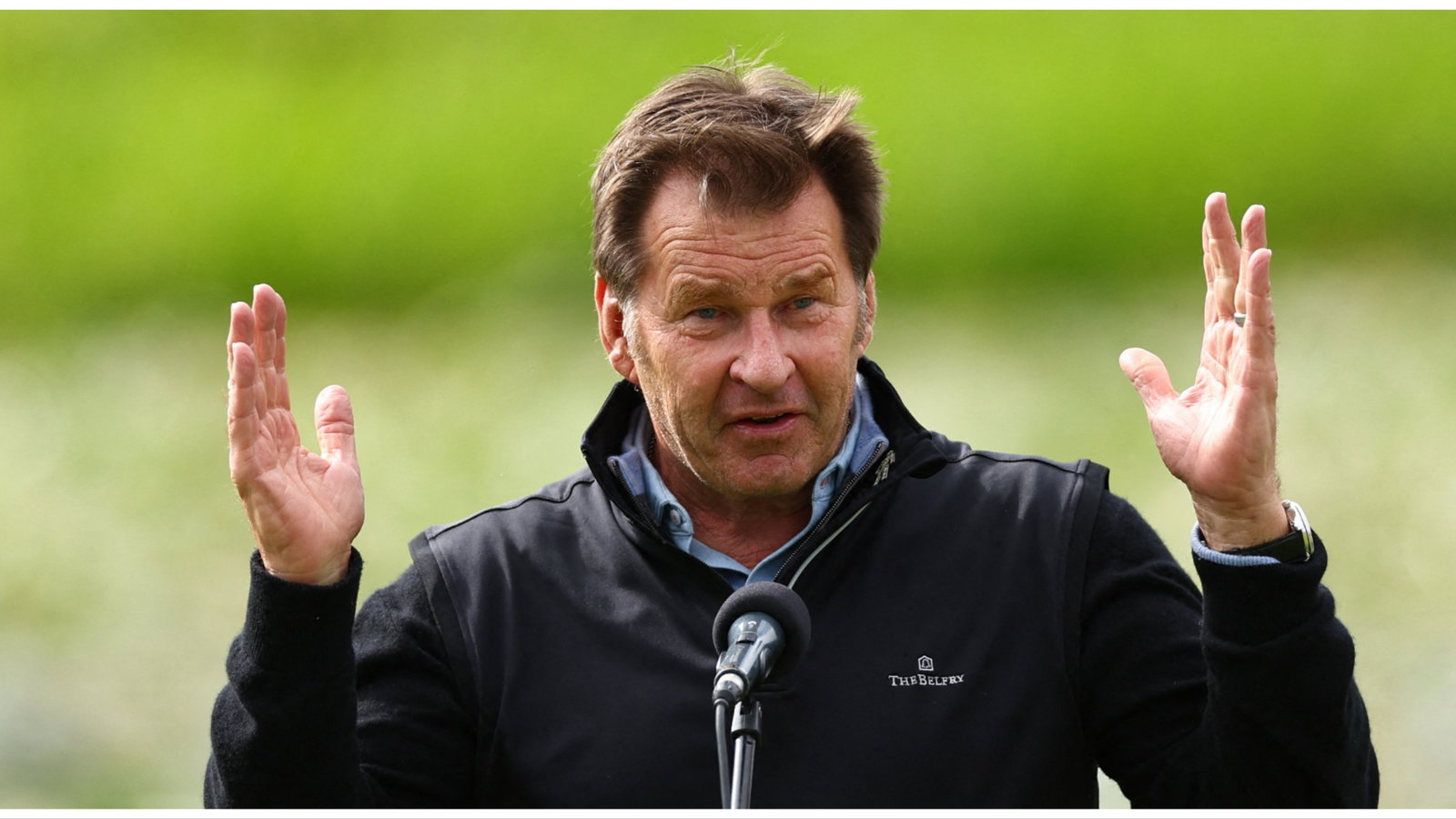 Sir Nick Faldo upset (?!) at 1990s snub: "Are you freaking kidding me?"